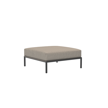 Udendørs puf i beige