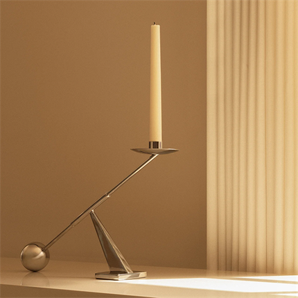 Miljøbillede af Lysestage i stål fra Audo Copenhagen