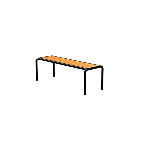 HOUE Avanti havebænk i træ medium - Pine Black