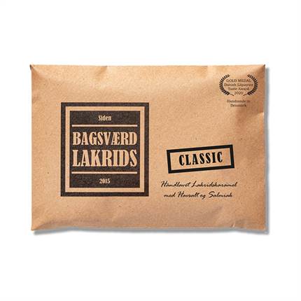 Bagsværd Lakrids Plade - Classic 160 g.