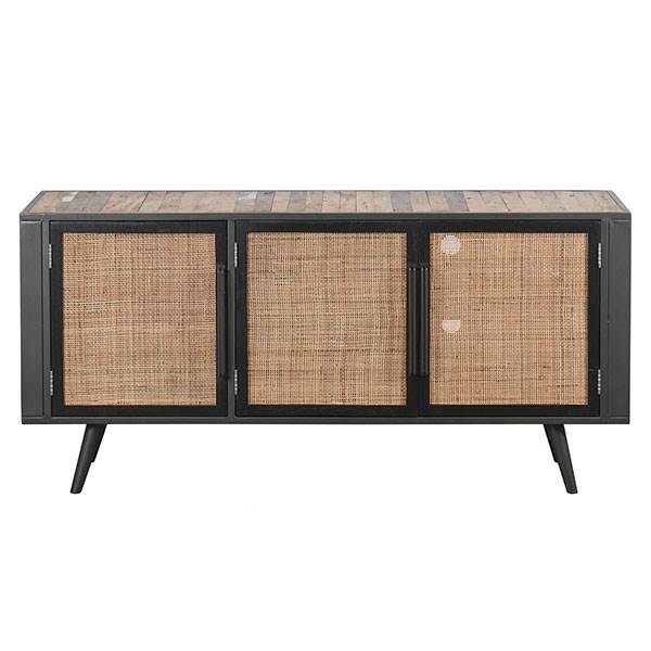 Novasolo - Nordisk Rattan TV kommode m/3 låger