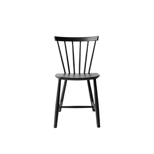 Billede af FDB Møbler - J46 spisebordsstol - Svanemærket - Black