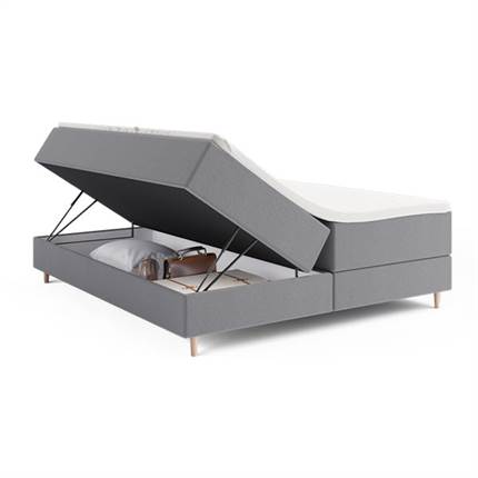 Dannevang boksmadras med opbevaring - 120/140 x 200 cm