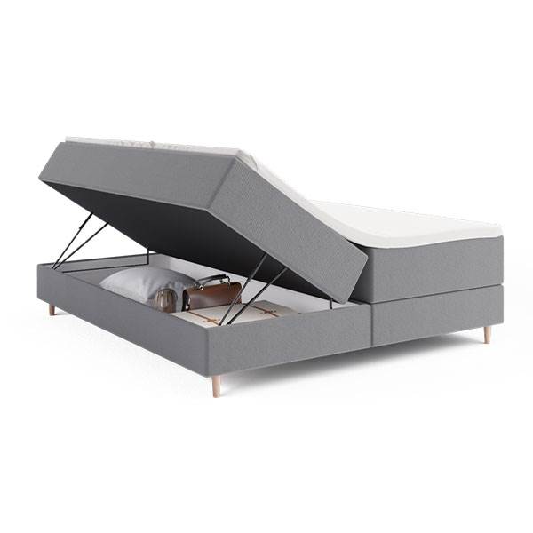 Dannevang boksmadras med opbevaring - 180 x 210 cm