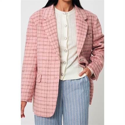 Cras Bosscras Blazer - Pink Check