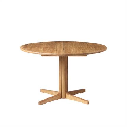FDB Møbler - C69E Ry spisebord, olieret eg - Ø:120 cm