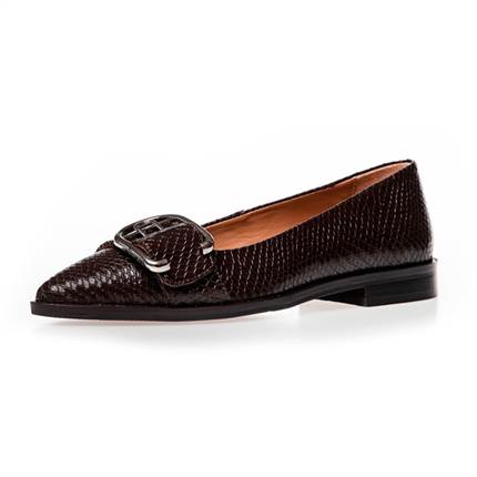 Copenhagen Shoes MY SUCCES balleina - Dark brown