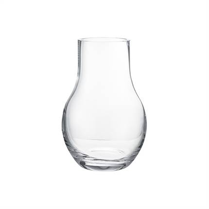 Georg Jensen Cafu vase small - H: 21,6 cm - Klar