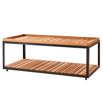 Cane-line Level sofabord - rektangel - teak