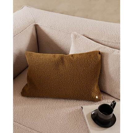 Ferm Living Clean Cushion - Wool Boucle - Natural