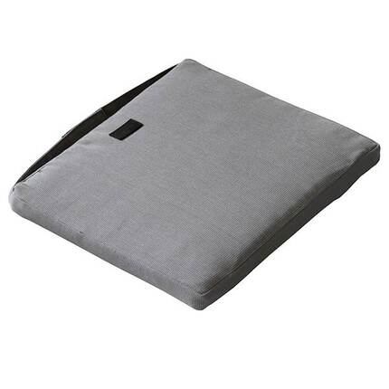 Sædehynde til foldestol - grå
