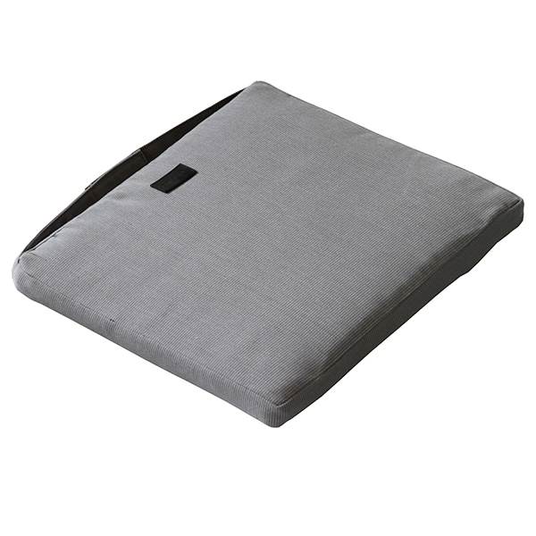 Sædehynde til foldestol - grå