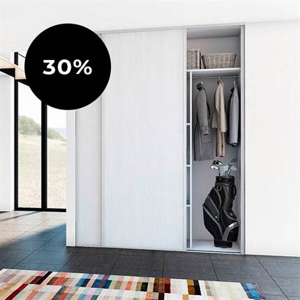 Design dit eget garderobeskab her - Spar 30% 