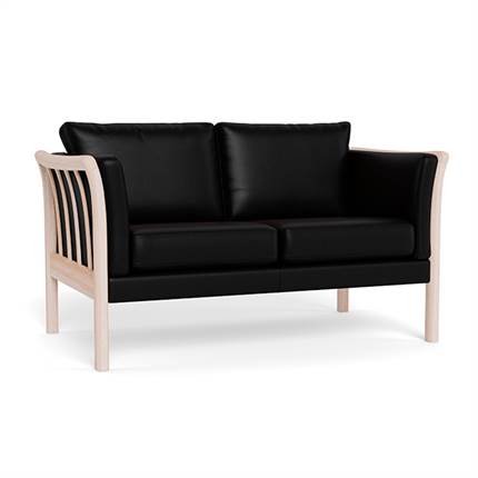 Dorte 2 personers lædersofa