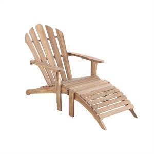 US deckchair med skammel