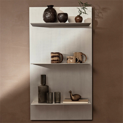 Miljøbillede af Lager Wall hylde i aluminium