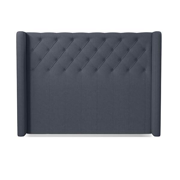 Dunlopillo sengegavl Side - Blå - 160 cm