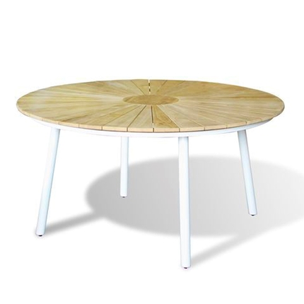 Eva rundt havebord - teak - Ø 130 cm
