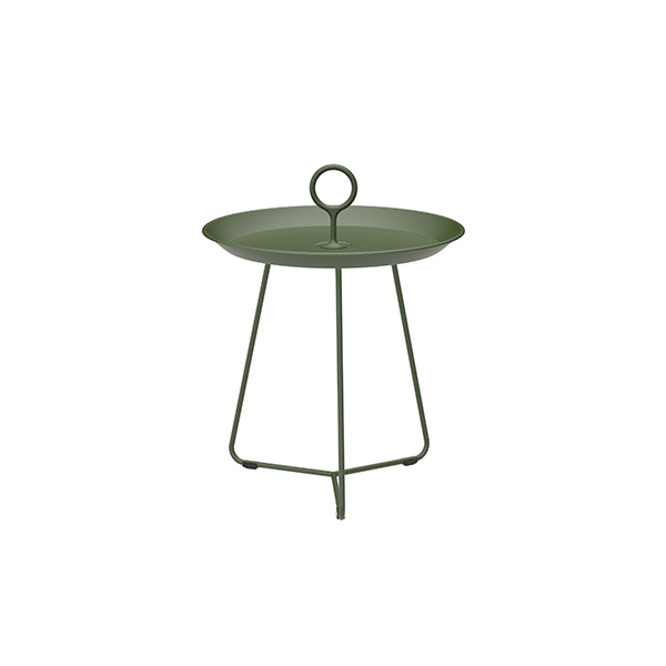 HOUE EYELET sidebord i olivengrøn - Ø45 cm 