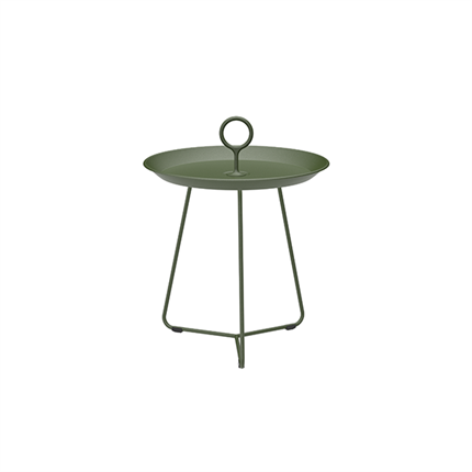 HOUE EYELET sidebord i olivengrøn - Ø45 cm 