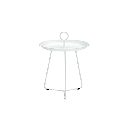 HOUE EYELET sidebord i hvid- Ø45 cm 