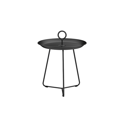 HOUE EYELET sidebord i sort - Ø45 cm 