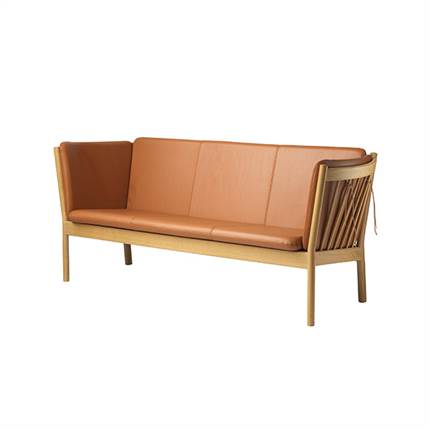 J149 sofa cognac læder 