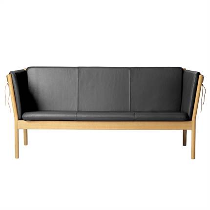 J149 sofa sort læder 