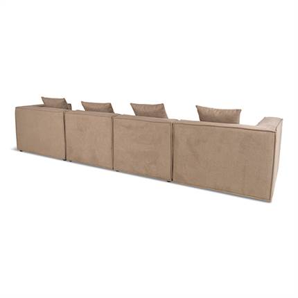 Fur modulsofa - Set bagfra