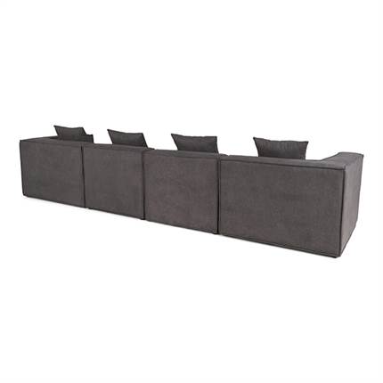 Fur modulsofa - Bagside