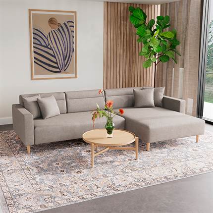 Fyn sofa med chaiselong