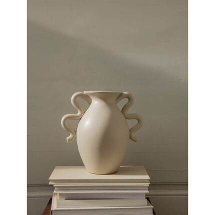 Ferm Living  Verso Table Vase - Cream