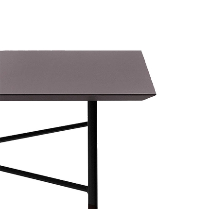 Ferm Living Mingle desk top - 135 cm - linoleum - taupe