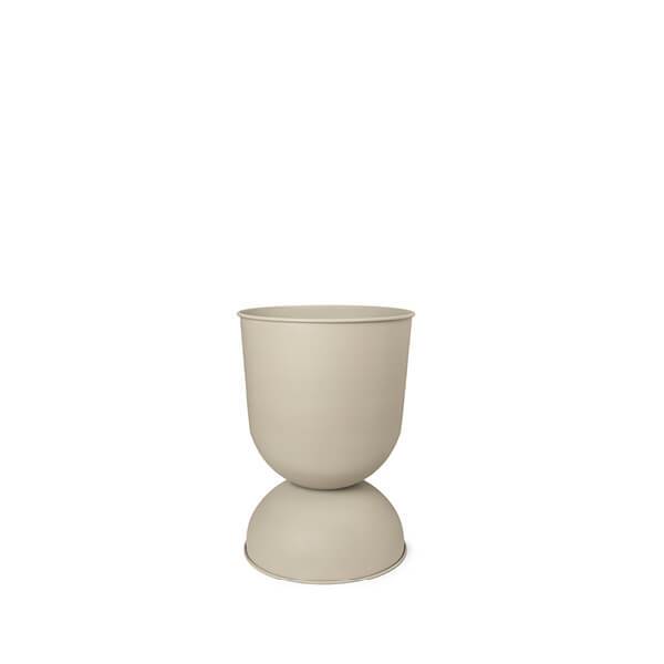 Ferm Living Hourglass Pot, small - Cashmere