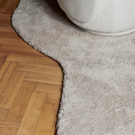 Ferm Living Forma Wool Rug - Off white