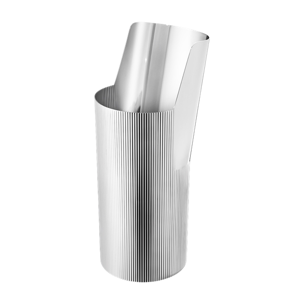 Georg Jensen Urkiola vase - rustfrit stål - høj