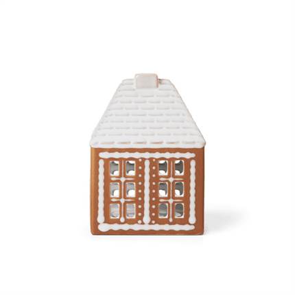 Kähler Gingerbread Lyshus lille - Brun