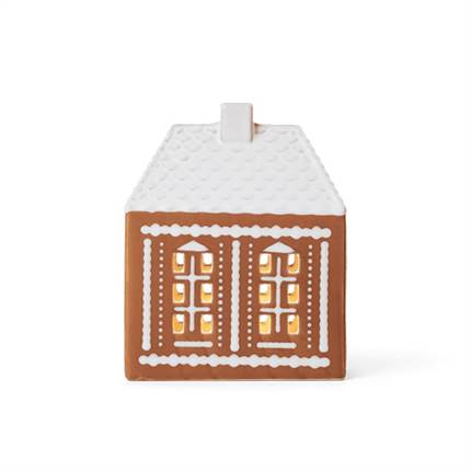 Kähler Gingerbread Lyshus mellem - Brun
