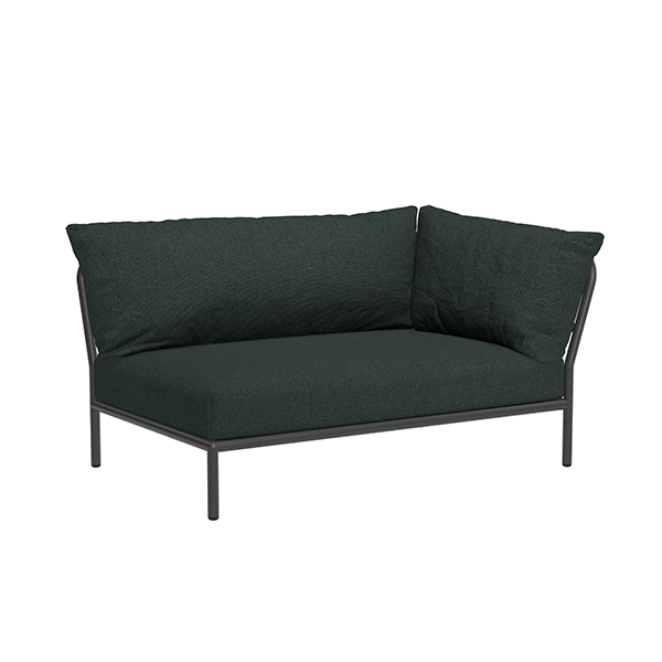 Udendørs hjørnesofa i grøn
