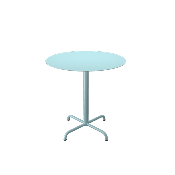 Houe – Pico cafébord med ben – É74 cm – Blå