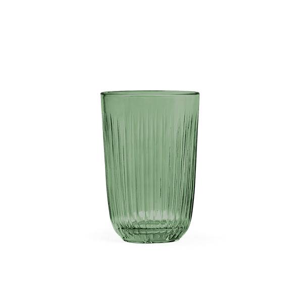 2: Kähler Hammershøi Vandglas - 37 cl, 4 stk - Grøn