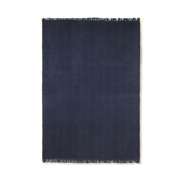 Ferm Living Herringbone Blanket - Dark Blue