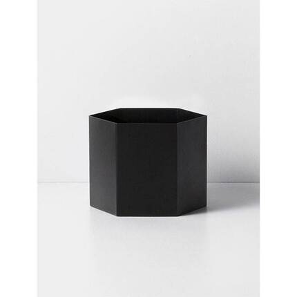 Ferm Living Hexagon Pot - Extra Large - Black