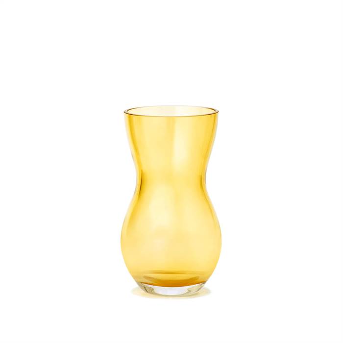 Billede af Holmegaard Calabas vase - 16 cm - Amber