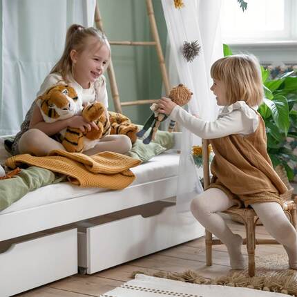 Hoppekids IDA-MARIE Husseng 70x160 cm - Hvid 