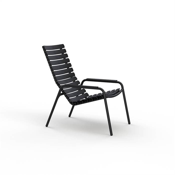 Se ReClips Lounge chair - Black - HOUE hos Erling Christensen Møbler