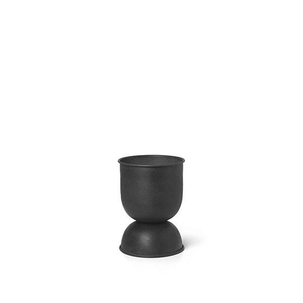 Ferm Living Hourglass Pot - Extra Small - Black