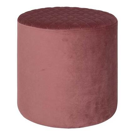 House Nordic - Ejby puf velour - Rosa
