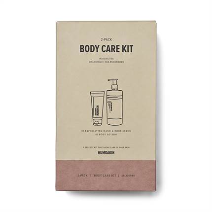 Humdakin Body care kit - Body lotion & body scrub (Gaveæske)