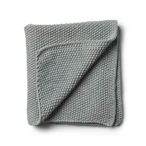 Humdakin Knitted dishcloth - Stone